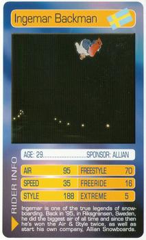 2003 Top Trumps Limited Edition Snowboarders #NNO Ingemar Backman Front